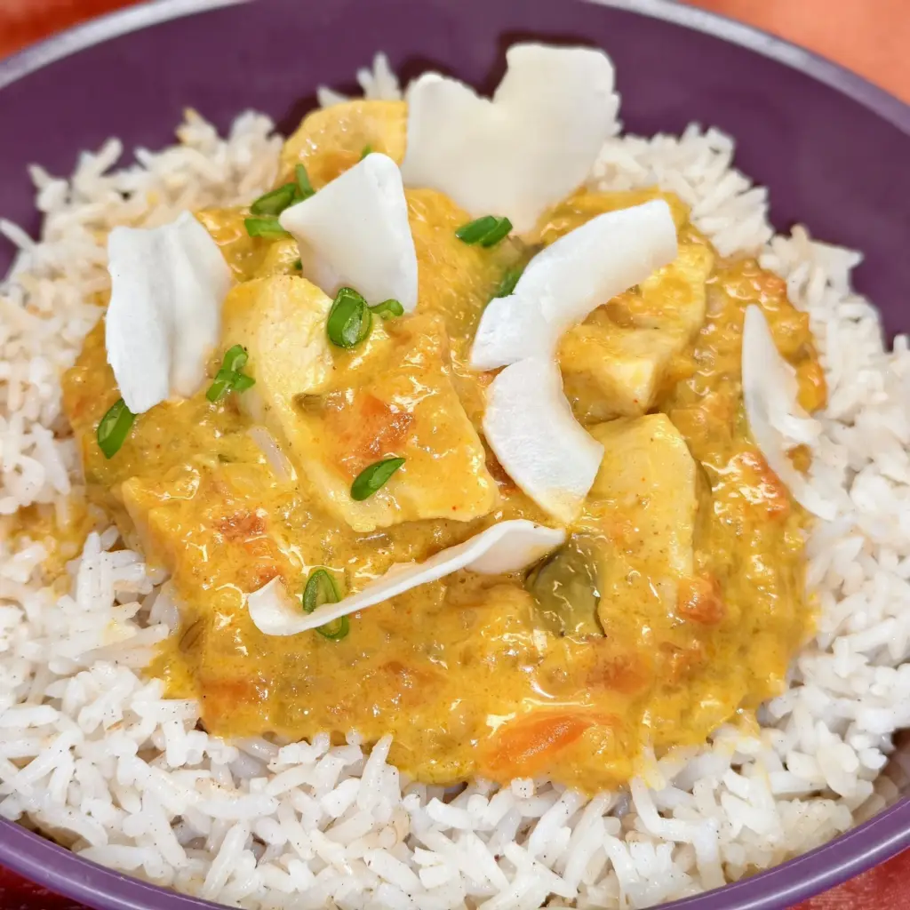Curry jaune au poulet