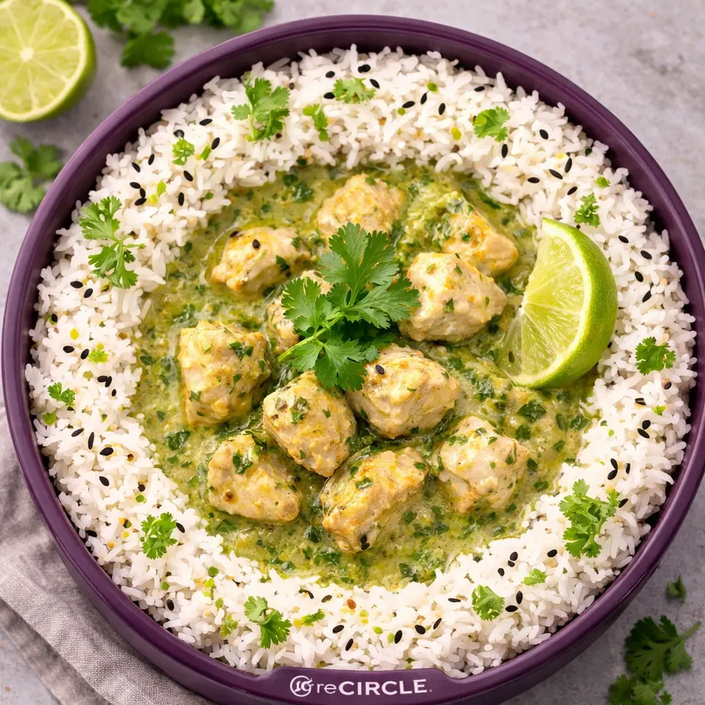 Curry vert poulet